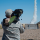 Illustration for article titled This Shoulder Mounted Sim Trains Pilots To Evade Surface-To-Air Missiles